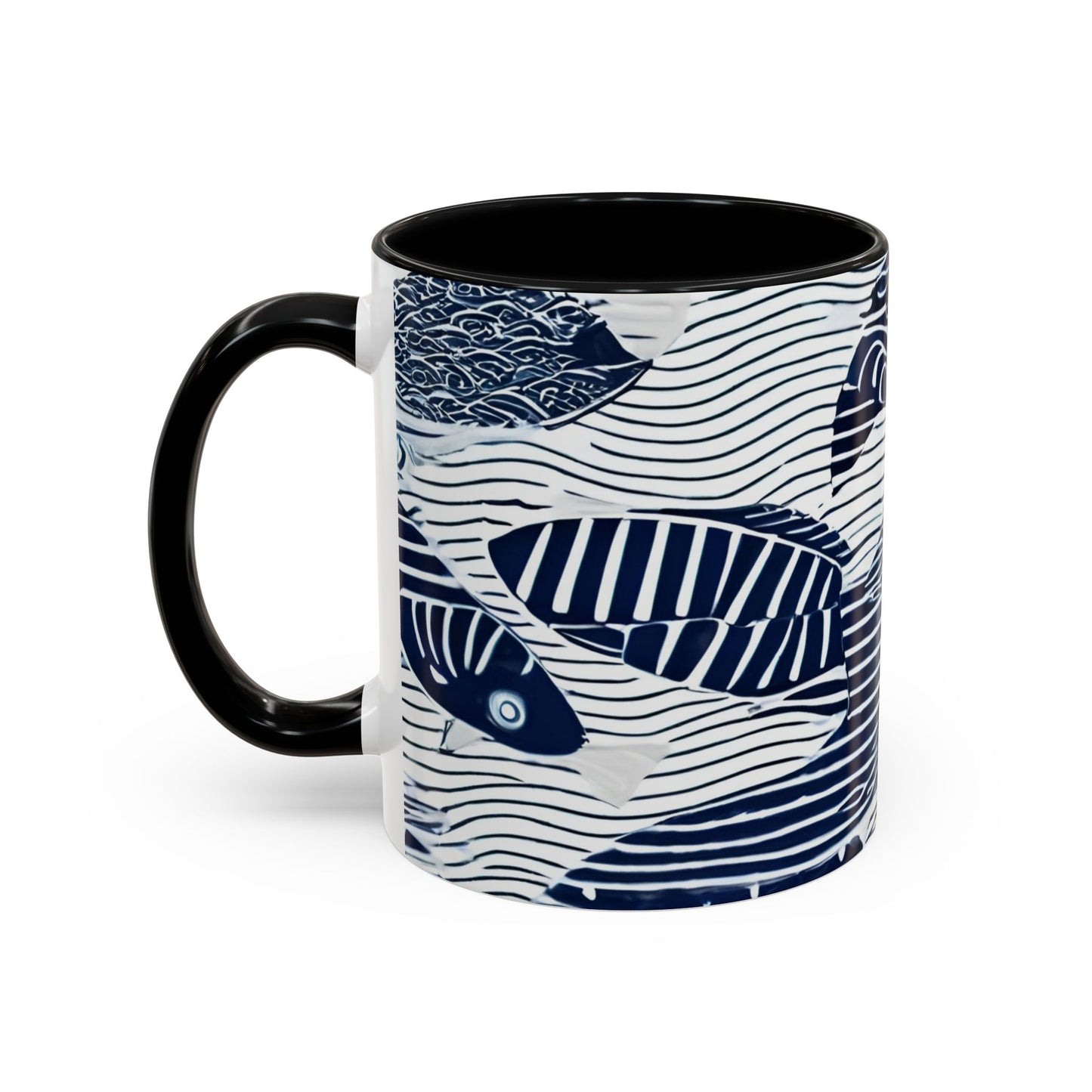 Fish 07 Accent Coffee Mug (11oz)