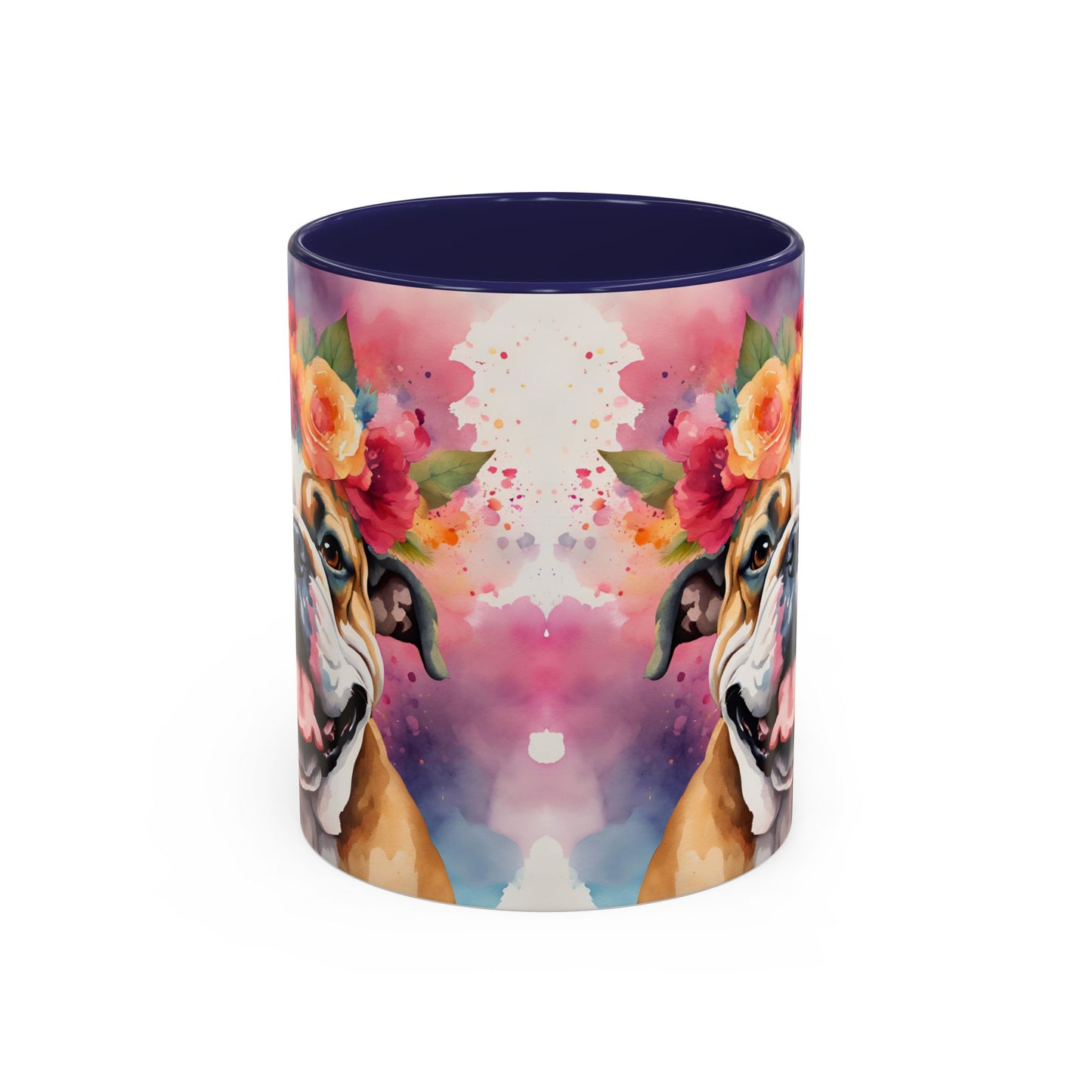 British Bulldog 01 Accent Coffee Mug - Dog Lover Gift