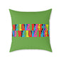 We Love Fiercely And We Love Freely Poly Pillow