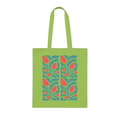 Abstract flowers 11 Cotton Tote
