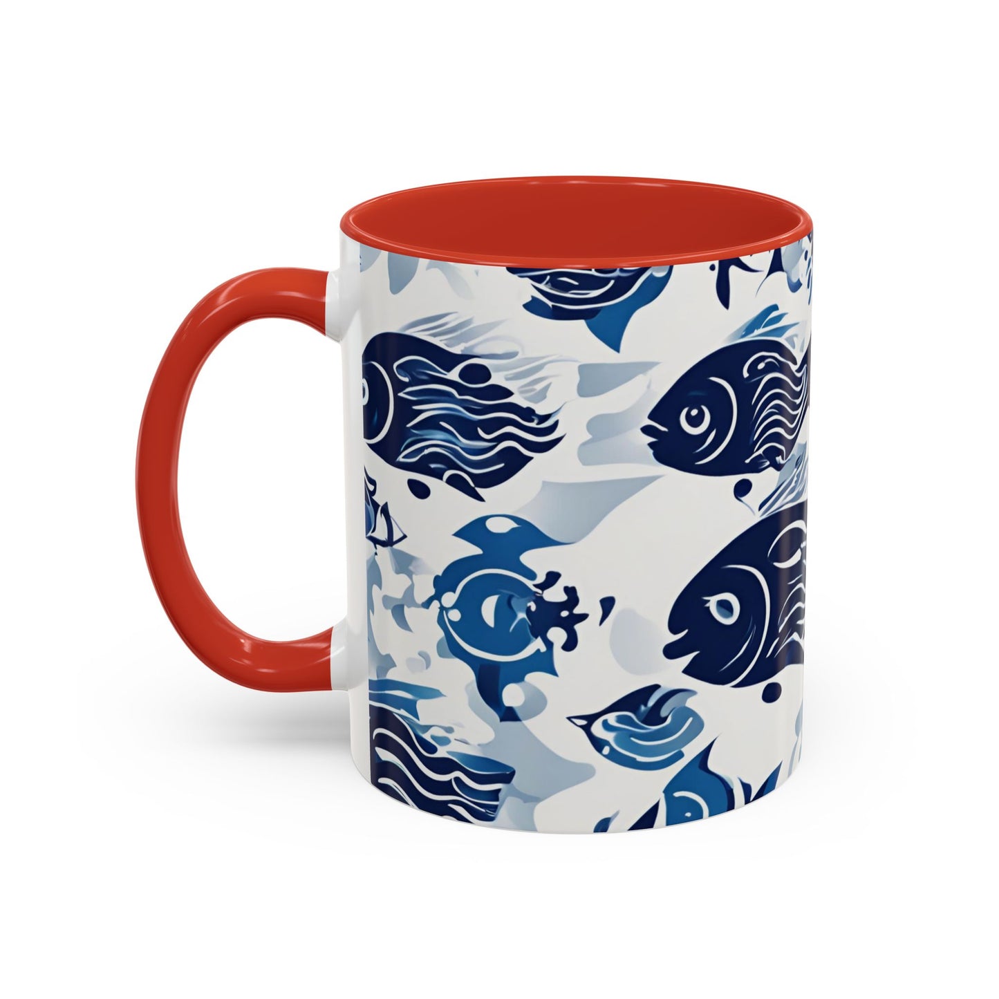 Fish 15 Accent Coffee Mug (11oz)