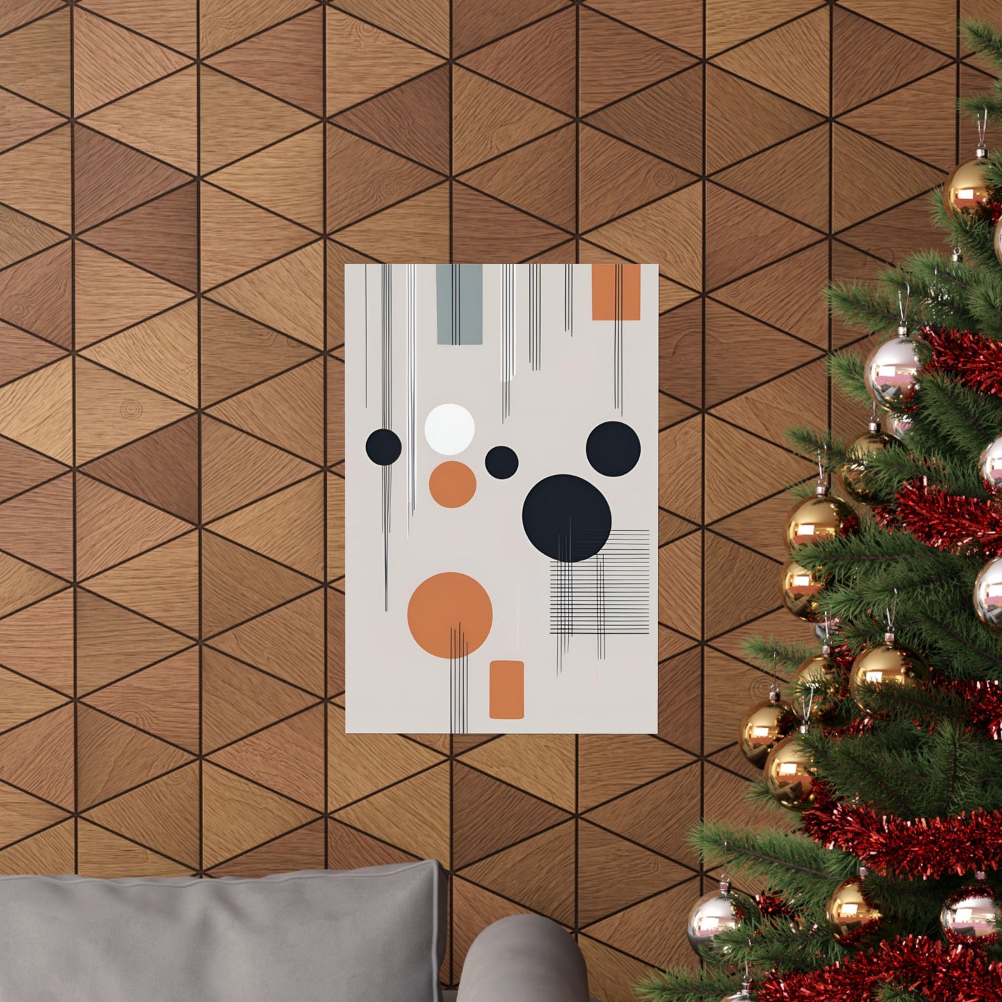 Retro abstract 3 Matte Vertical Posters
