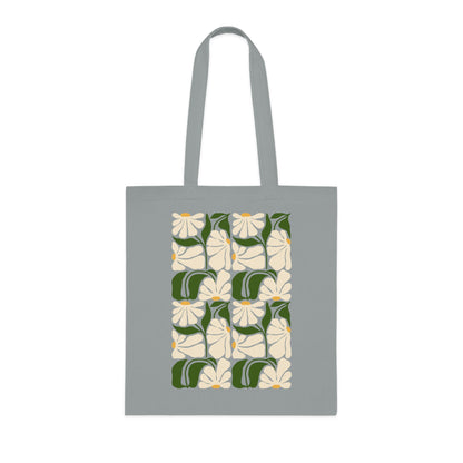 Abstract flowers 02 Cotton Tote