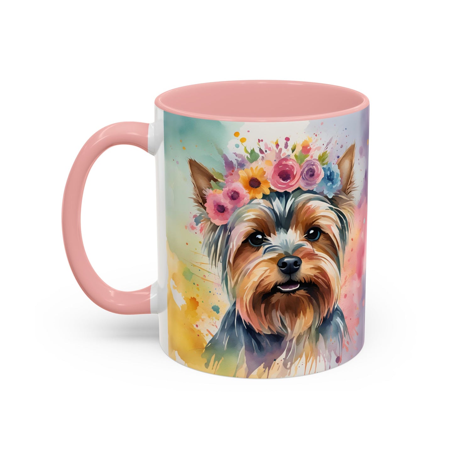 Yorkshire Terrier 01 Accent Coffee Mug - Dog Lover Gift