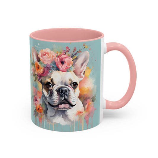 French Bulldog 02 Accent Coffee Mug - Dog Lover Gift
