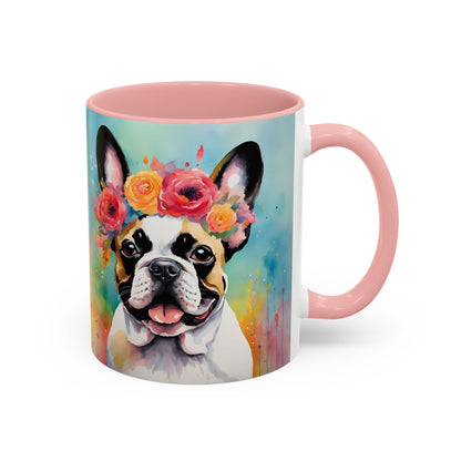 French Bulldog 03 Accent Coffee Mug - Dog Lover Gift
