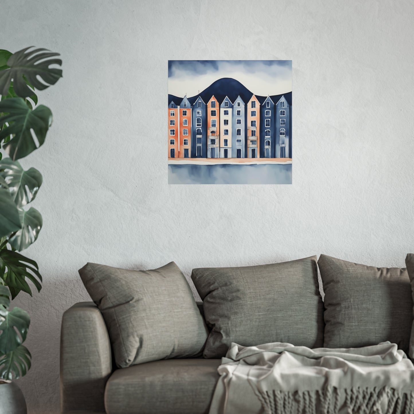 Blue Collection 32 Matte Print