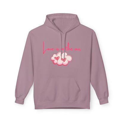 Love Is In The Air Unisex Valentines Hoodie