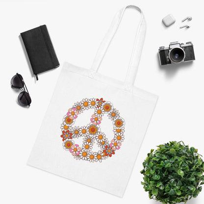 Flower power 11 Cotton Tote