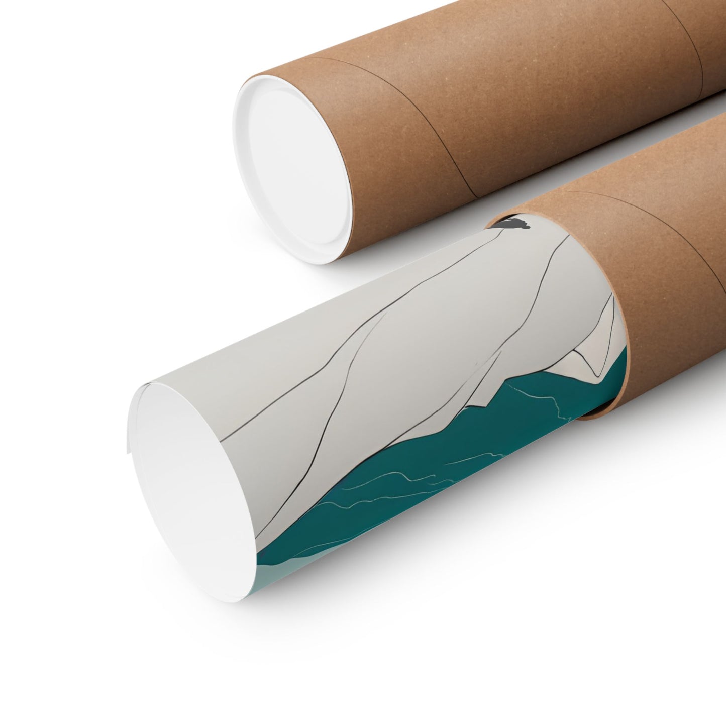 Lone Collection Walker 5 Matte Square Posters