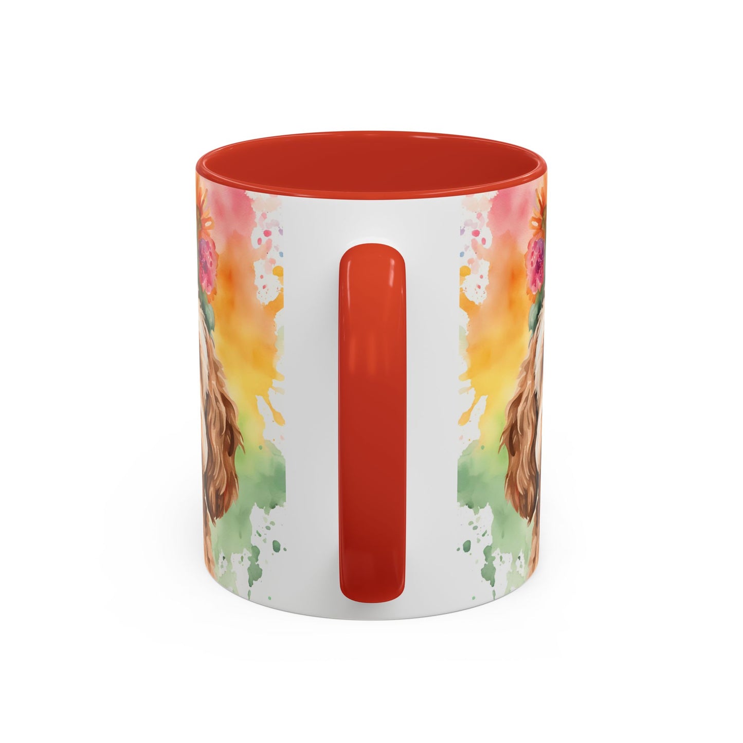 Cockapoo 03 Accent Coffee Mug - Dog Lover Gift