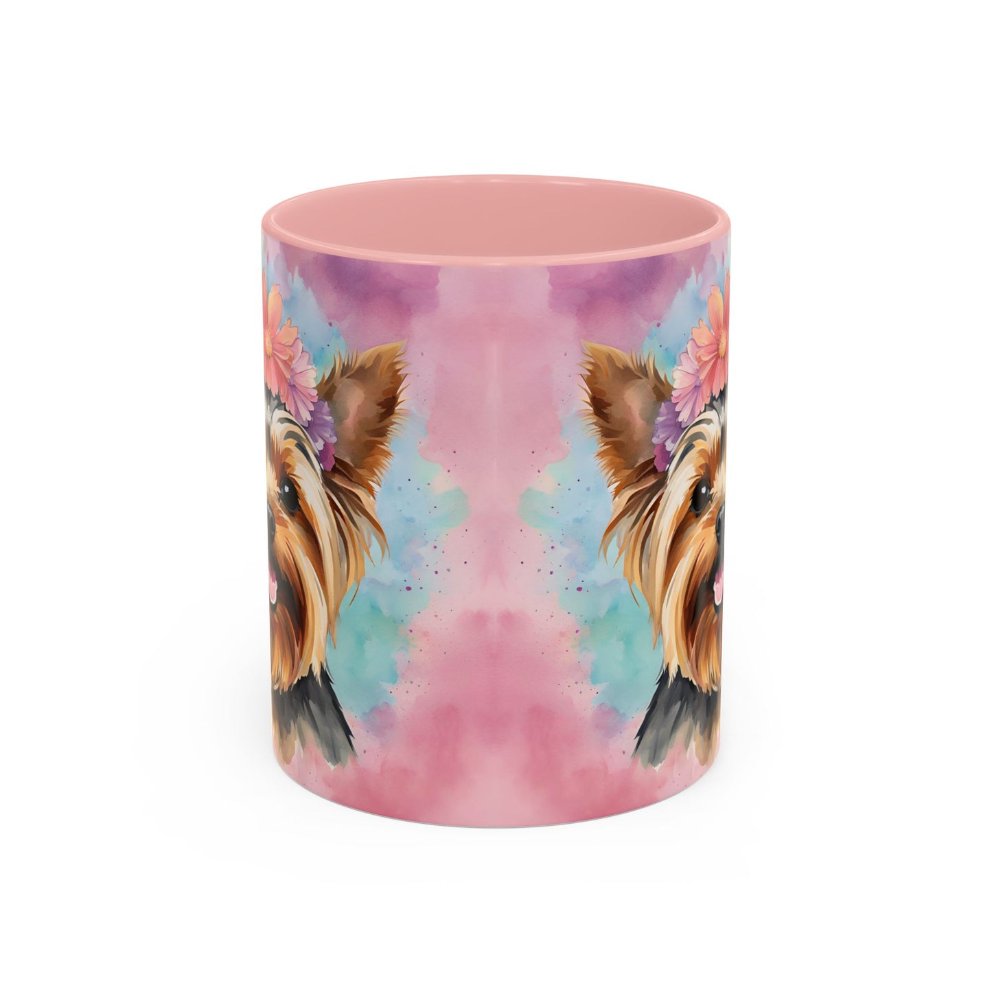 Yorkshire Terrier 02 Accent Coffee Mug - Dog Lover Gift