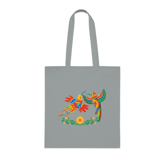 Funky birds 02 Cotton Tote