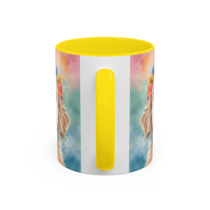 Labradoodle 02 Accent Coffee Mug - Dog Lover Gift