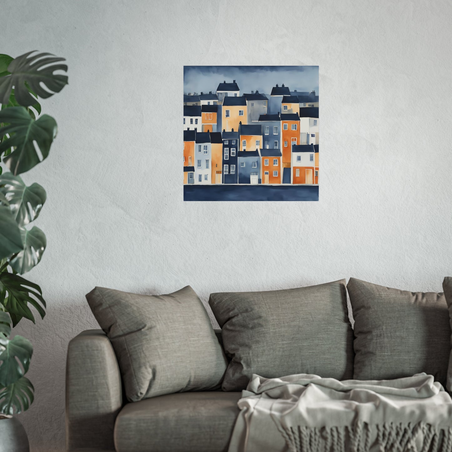 Blue Collection 21 Matte Print