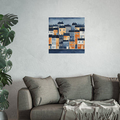 Blue Collection 21 Matte Print