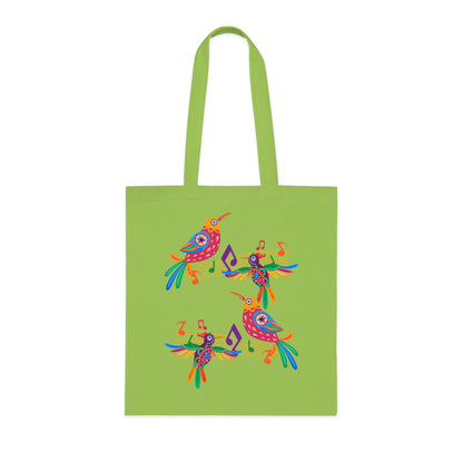Funky birds 06 Cotton Tote
