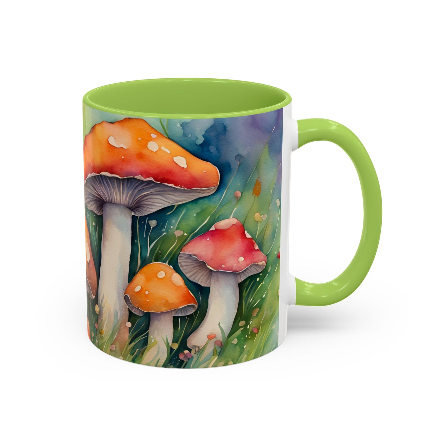 Mushroom 5 Accent Mug 11oz