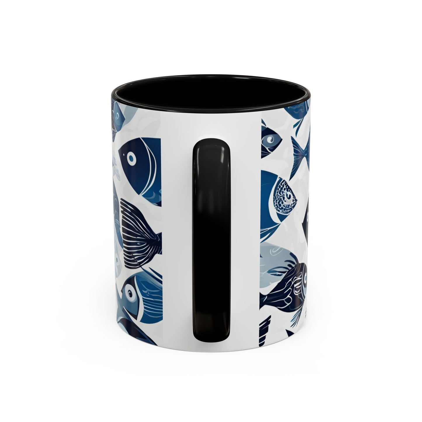 Fish 12 Accent Coffee Mug (11oz)