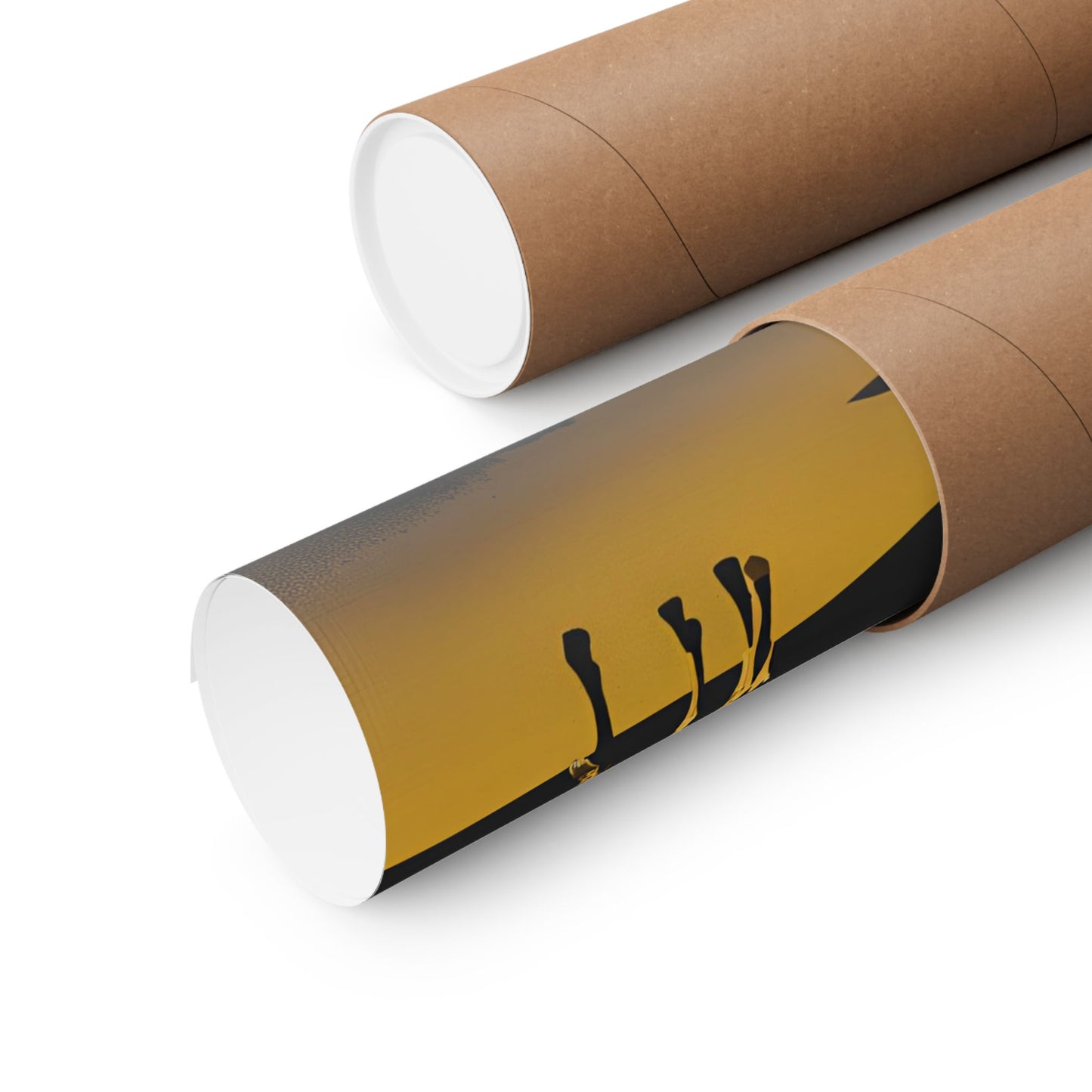 Lone Collection Giraffe 12 Matte Square Posters