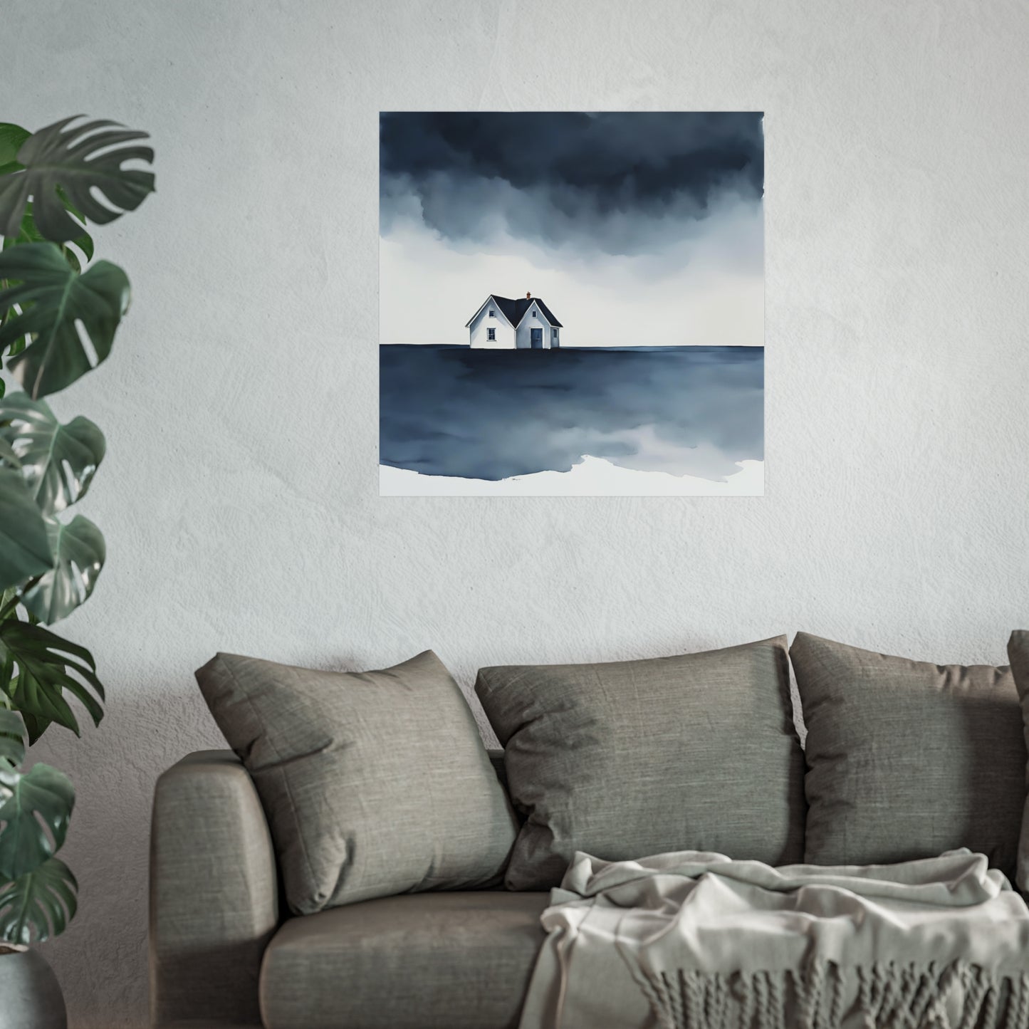 Blue Collection 9 Matte Print