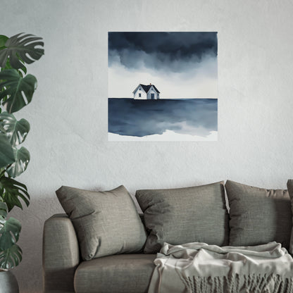 Blue Collection 9 Matte Print