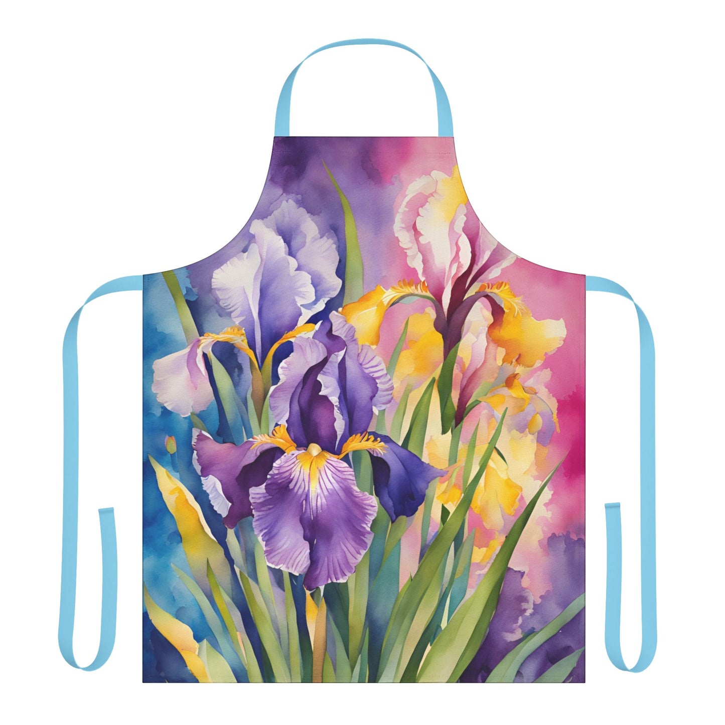 Irises 03 Apron 5-Color Straps