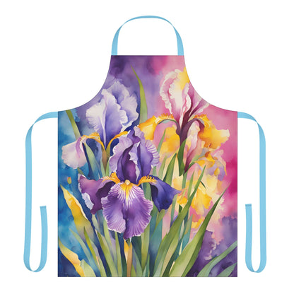 Irises 03 Apron 5-Color Straps