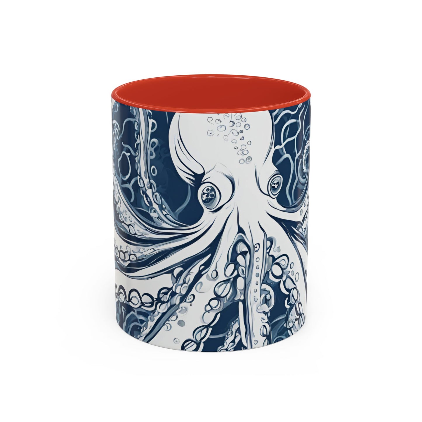 Octopus 7 Accent Coffee Mug (11oz)