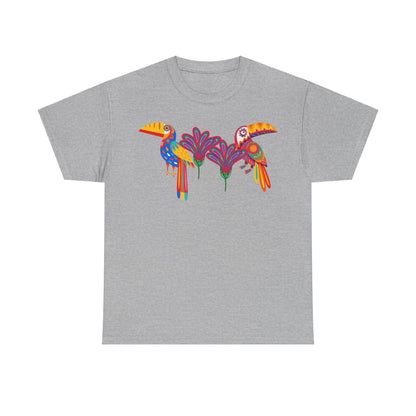 Jazzy birds 11 Unisex Heavy Cotton Tee
