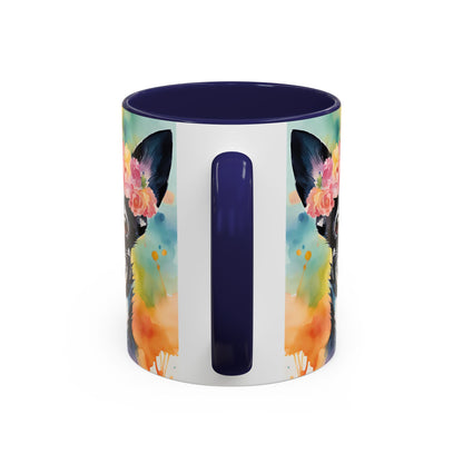 Chihuahua 03 Accent Coffee Mug - Dog Lover Gift
