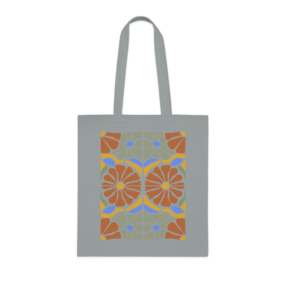 Abstract flowers 16 Cotton Tote