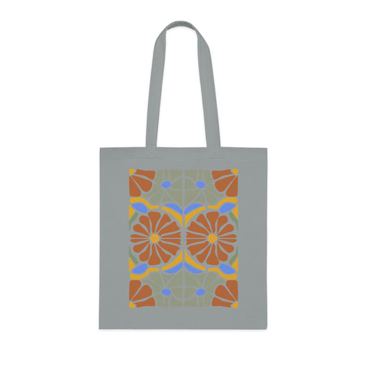 Abstract flowers 16 Cotton Tote