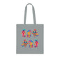 Funky birds 11 Cotton Tote