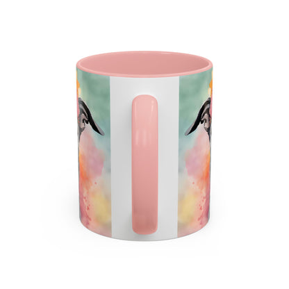 Greyhound 03 Accent Coffee Mug - Dog Lover Gift