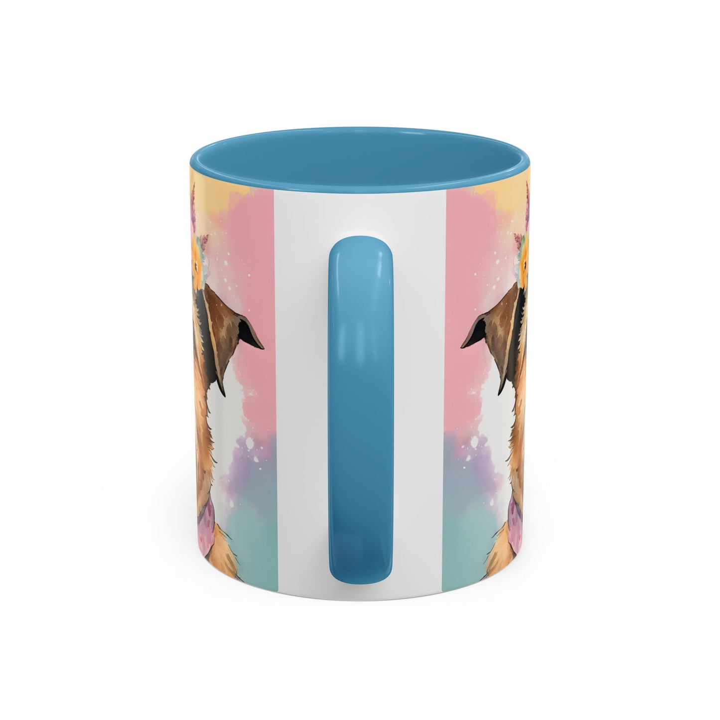 Border Terrier 02 Accent Coffee Mug - Dog Lover Gift