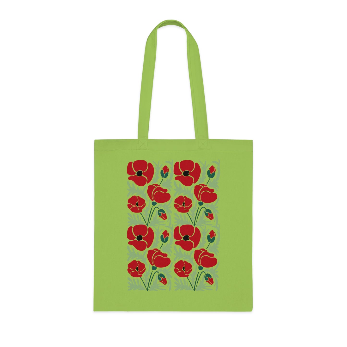 Abstract flowers 14 Cotton Tote