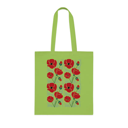 Abstract flowers 14 Cotton Tote
