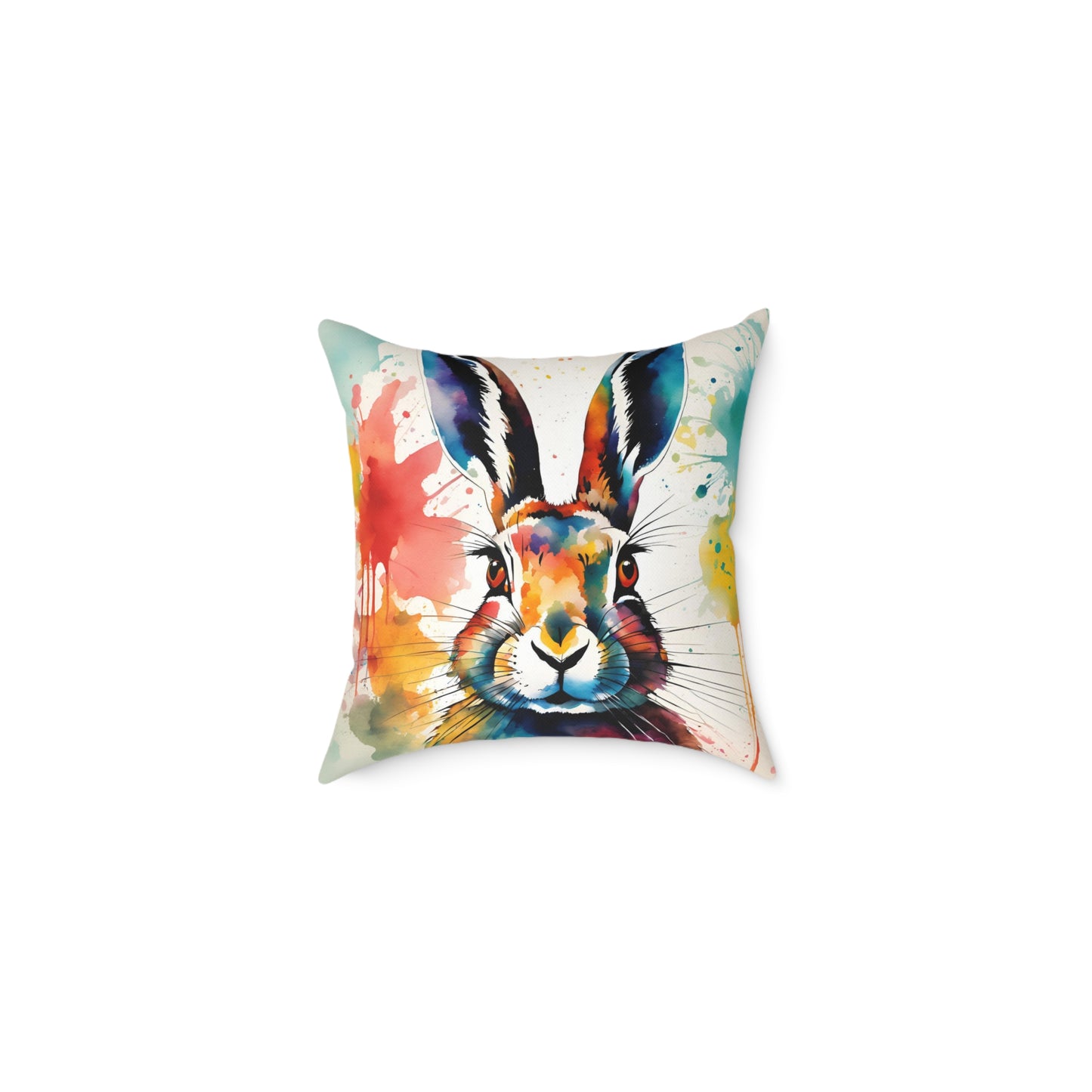 Hare 01 Poly Pillow - Natures Beauty Design