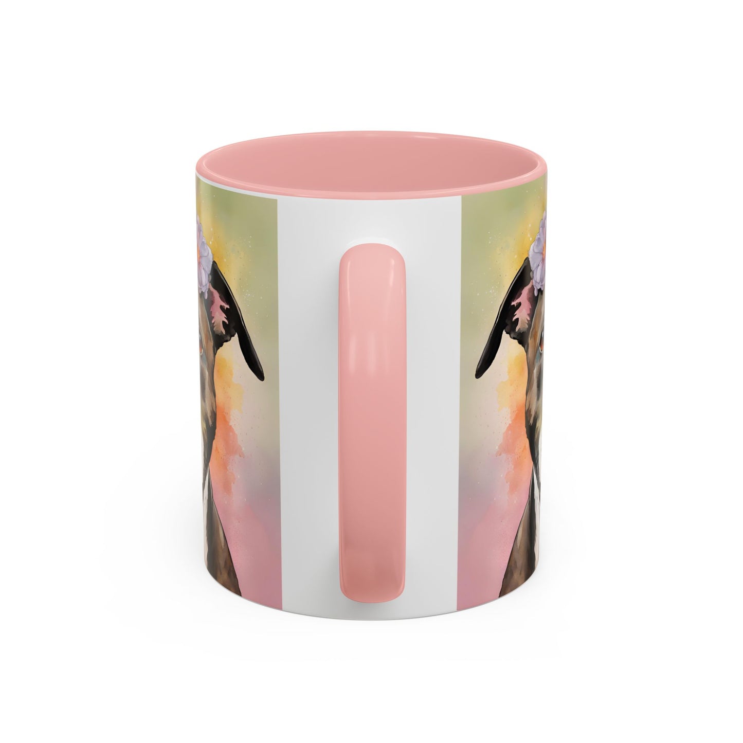 Staffordshire Bull Terrier 01 Accent Coffee Mug - Dog Lover Gift