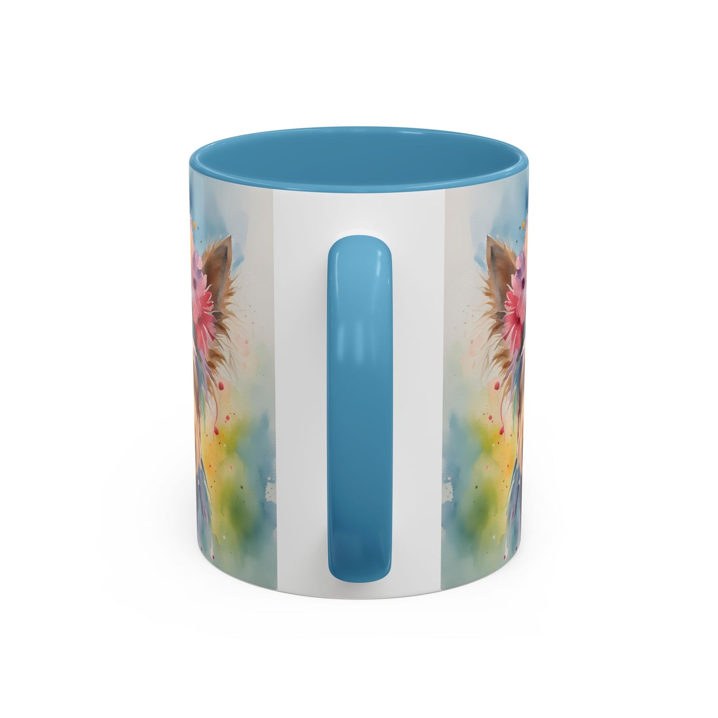 Yorkshire Terrier 03 Accent Coffee Mug - Dog Lover Gift