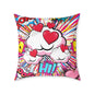 Hi! Pop Art Poly Pillow
