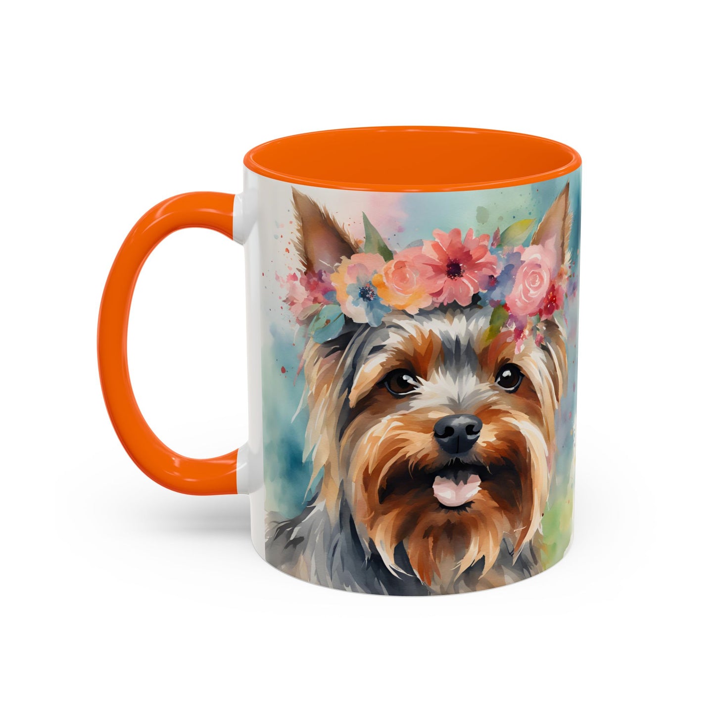 Yorkshire Terrier 04 Accent Coffee Mug - Dog Lover Gift