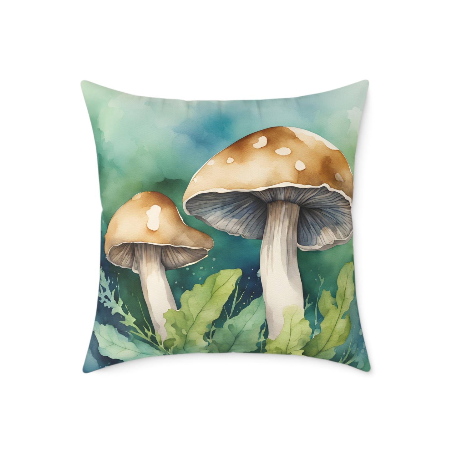 Toadstool 01 Poly Pillow - Natures Beauty Design
