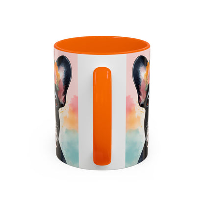 French Bulldog 01 Accent Coffee Mug - Dog Lover Gift