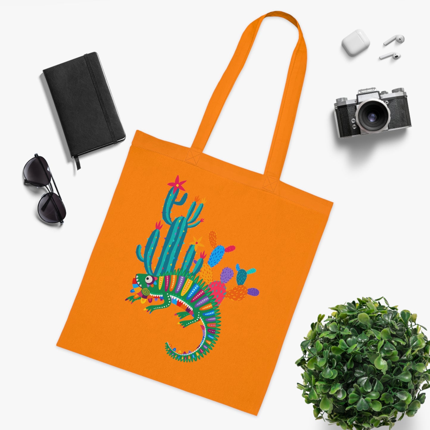 Iguana 01 Cotton Tote