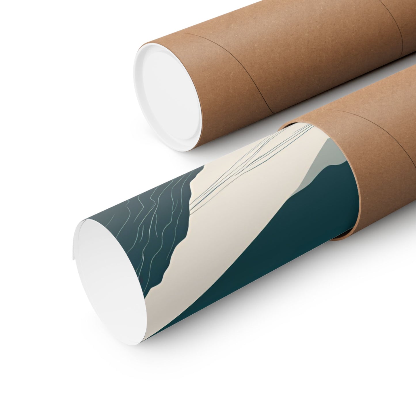Lone Collection Walker 1 Matte Square Posters