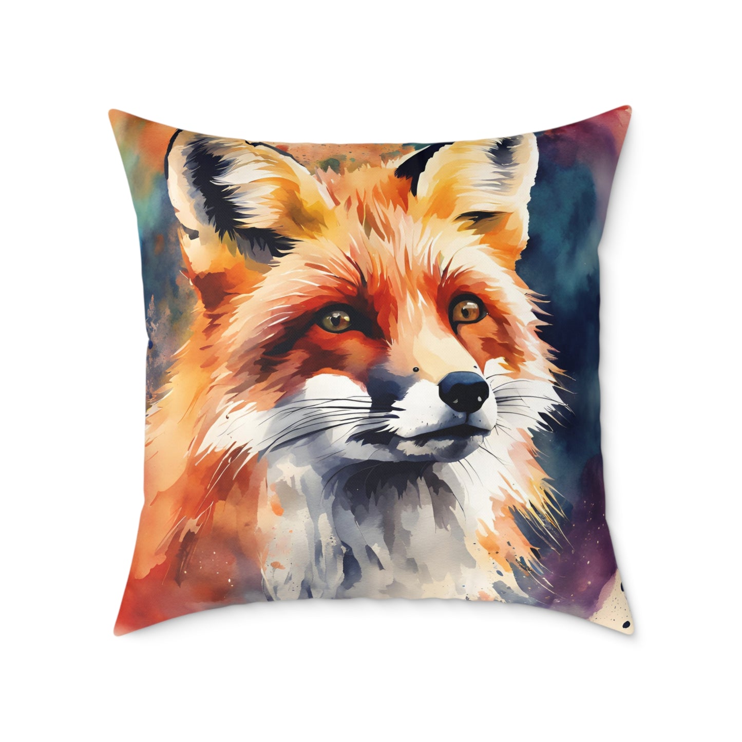 Fox 03 Poly Pillow - Natures Beauty Design