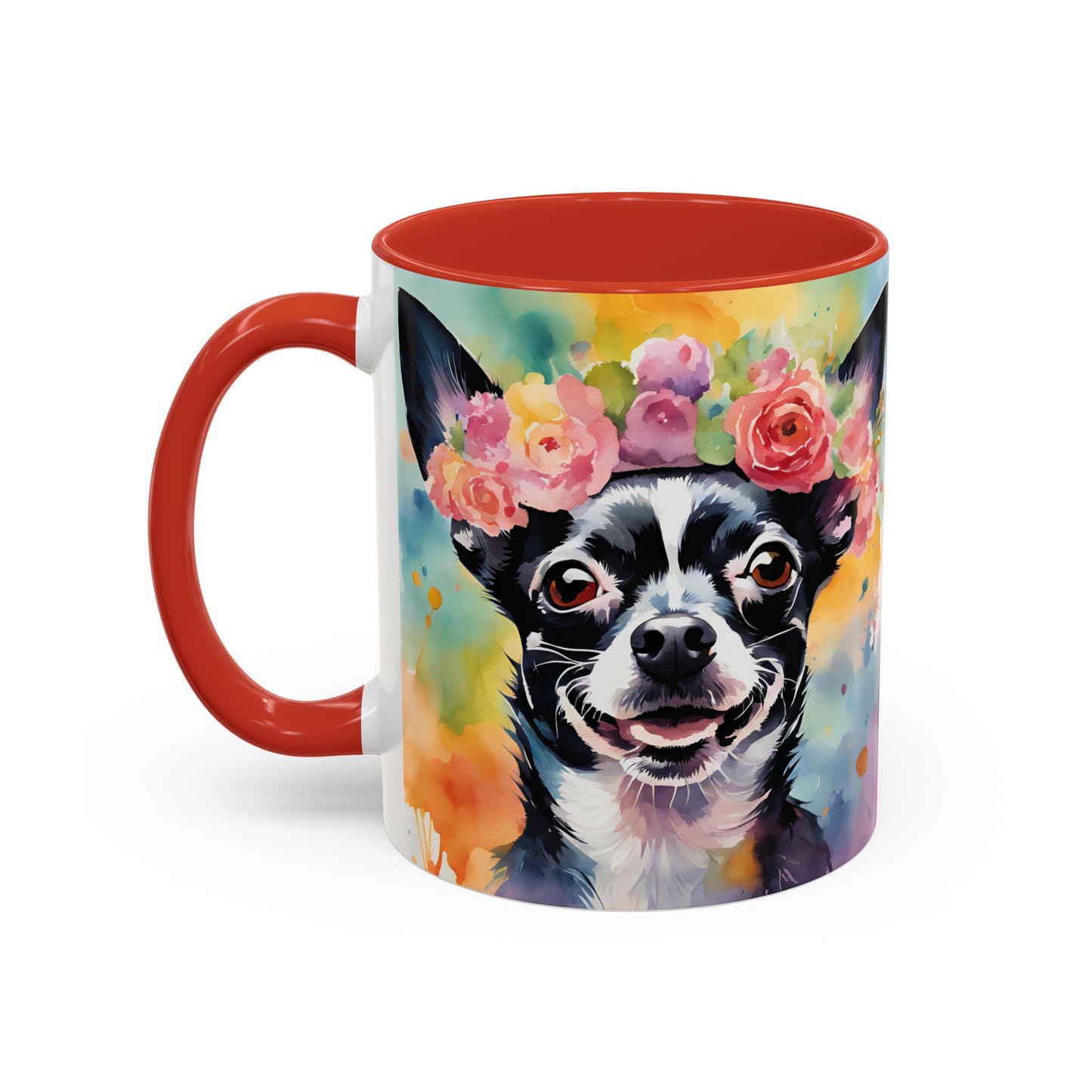 Chihuahua 03 Accent Coffee Mug - Dog Lover Gift