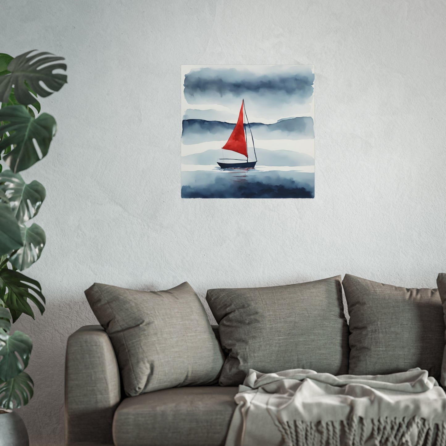 Blue Collection 16 Matte Print